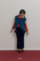 [ROA] Lolly fleece vest