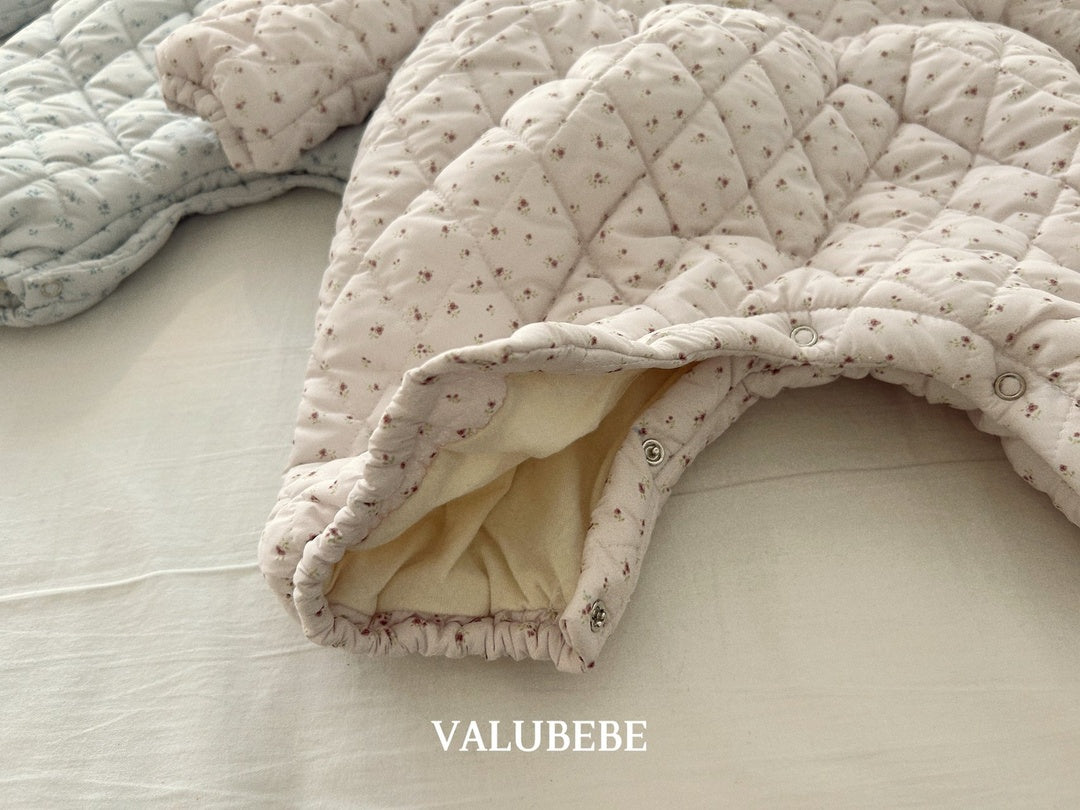 [valubebe] Sherbet flower padding suit