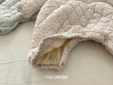 [valubebe] Sherbet flower padding suit