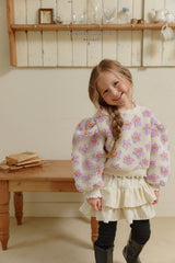 [Melikey] Flower boa mellow mtm