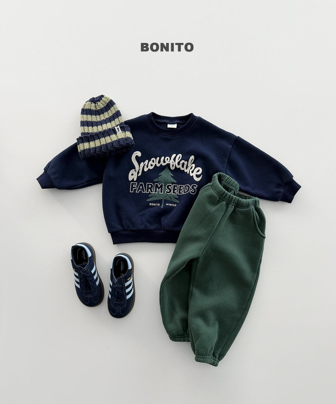 [BONITO] Warm jogger pants