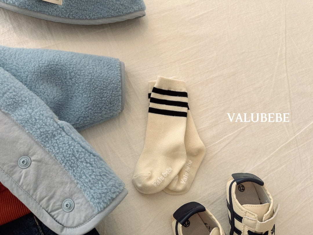 [valubebe] Basic line socks set