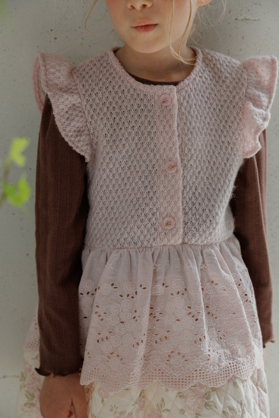 [perrobebe] Vivian knit vest
