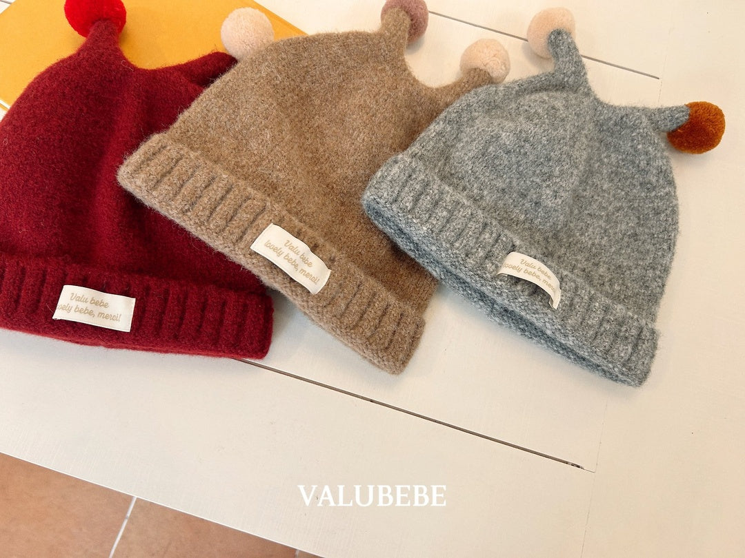 [valubebe] Pompom beanie