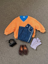 [ELLY MOLLY] Monde peach tee