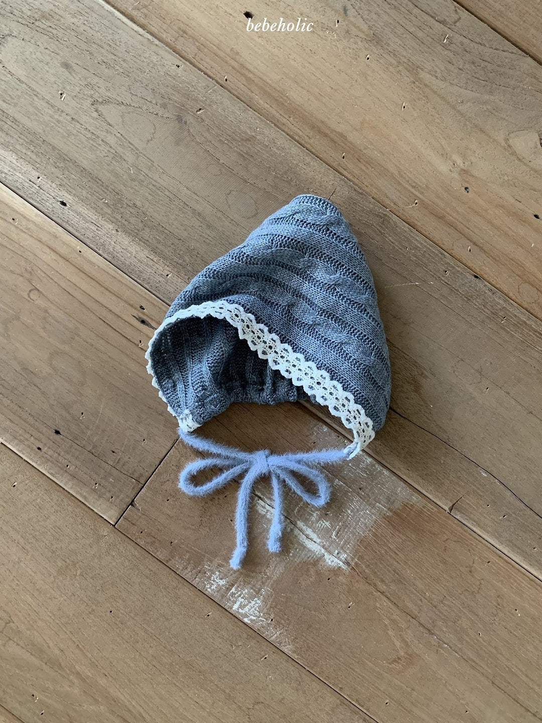 [bebeholic] Twist knit bonnet