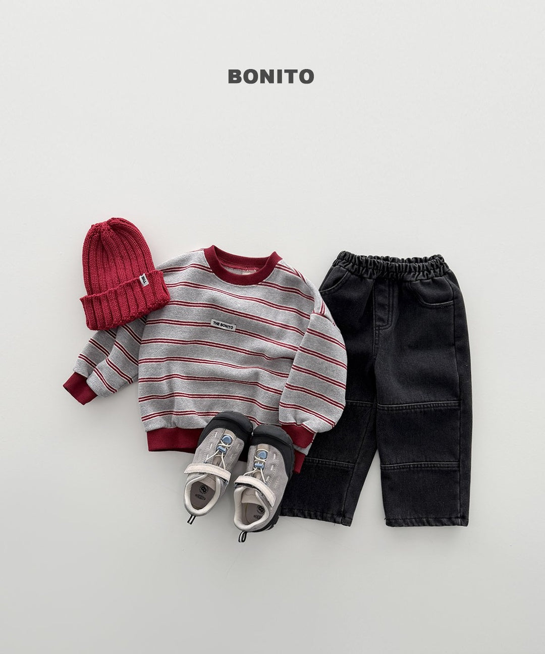 [BONITO] Rib knit beanie
