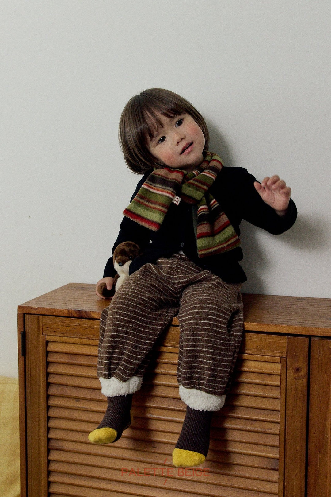 [PALETTE BEIGE] Reversible muffler
