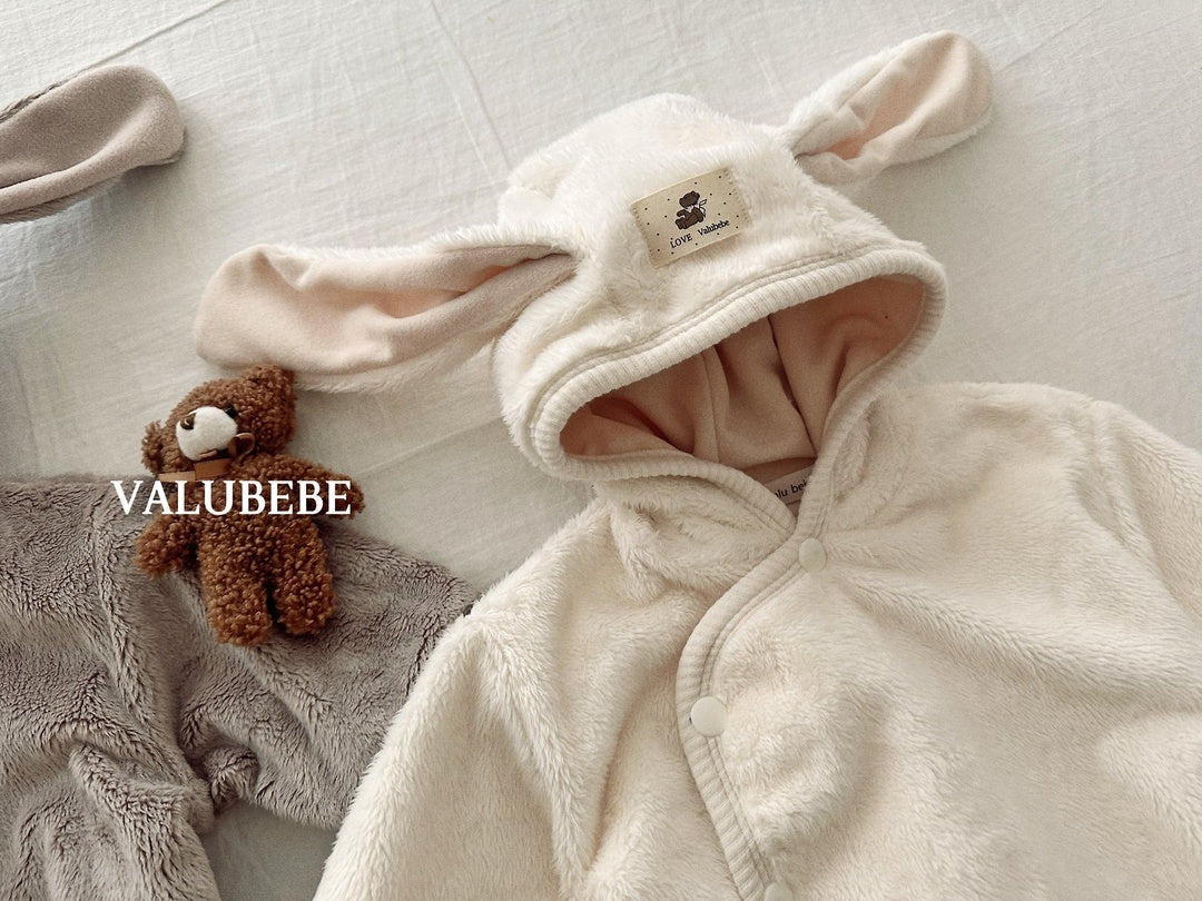 [valubebe] Rabbit fleece jacket