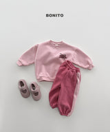 [BONITO] Side color block jogger pants