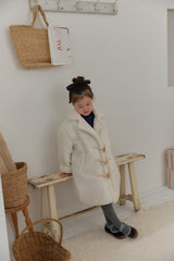 [berryberry] Fluffy toggle coat