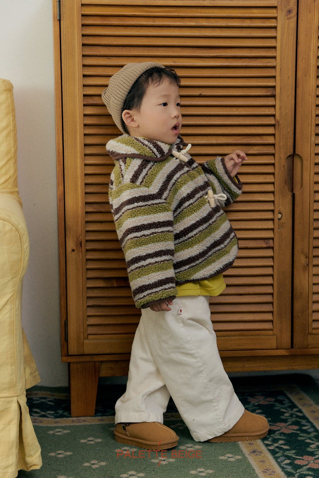 [PALETTE BEIGE] Duffle jacket