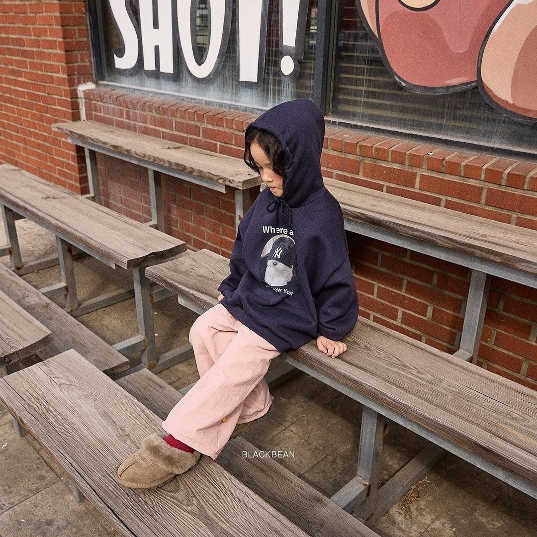 [BLACK BEAN] Beanie hoodie