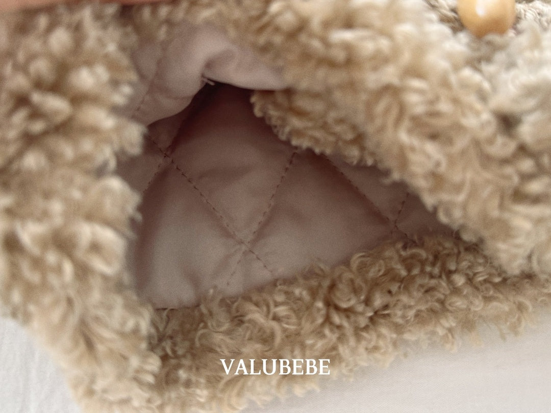 [valubebe] Teddy fur jacket