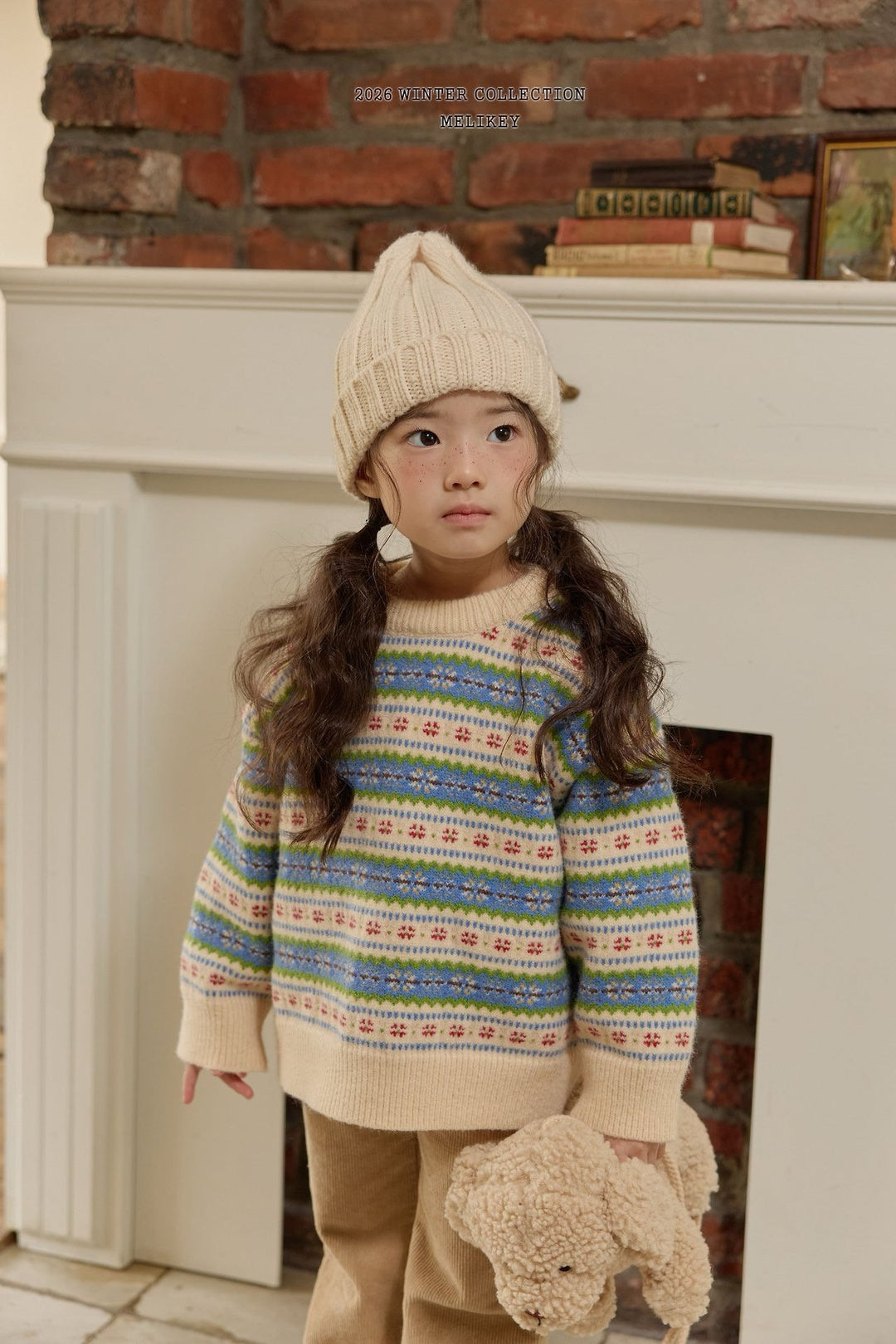[Melikey] Vintage indian knit
