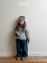 [ELLY MOLLY] Line week denim pants