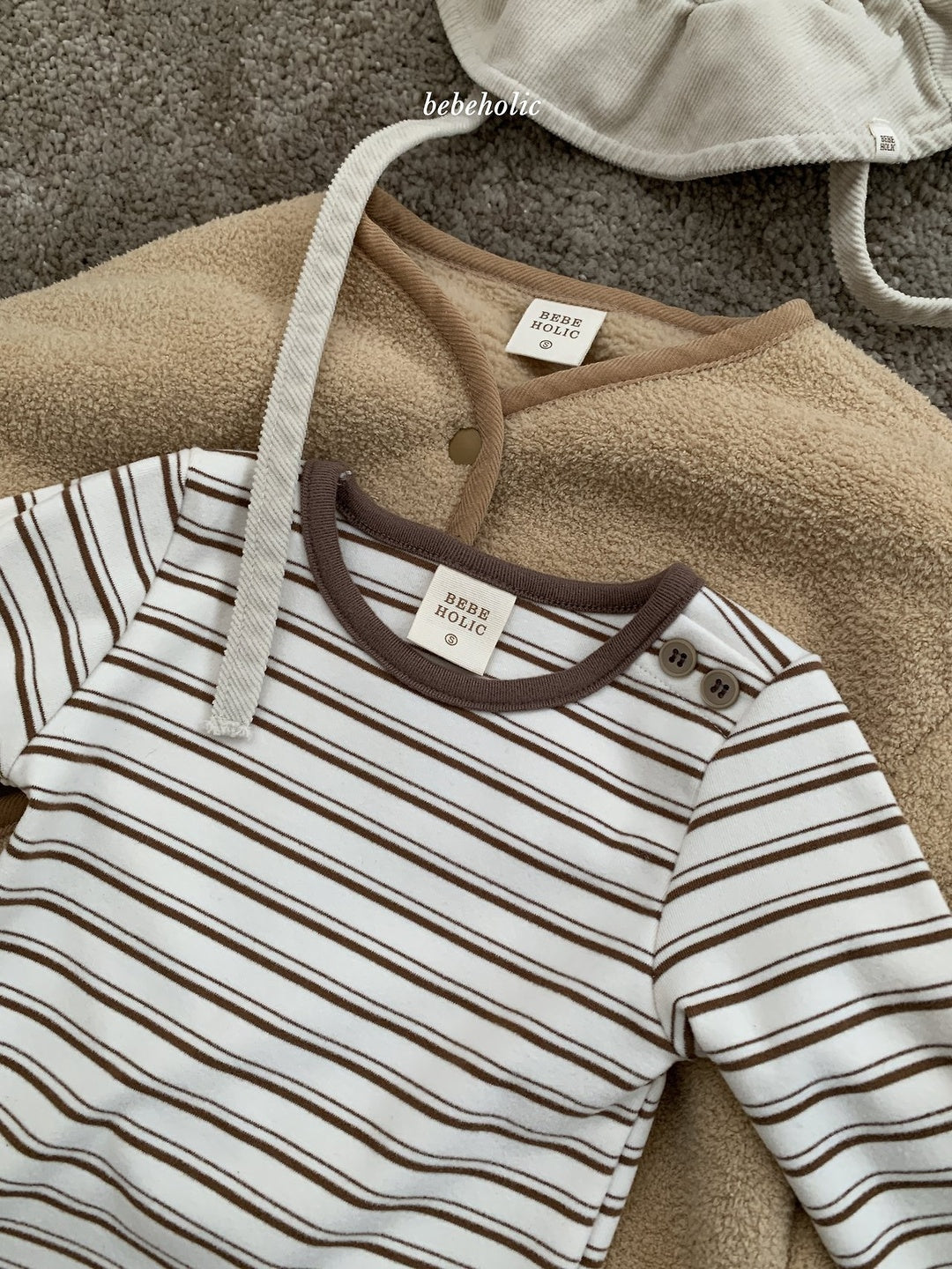 [bebeholic] Toto stripe tee