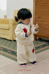 [PALETTE BEIGE] Applique set