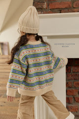 [Melikey] Vintage indian knit