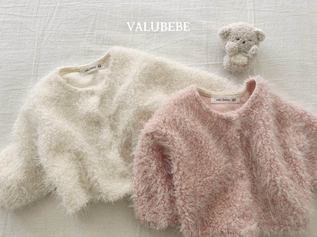 [valubebe] Oard fur cardigan