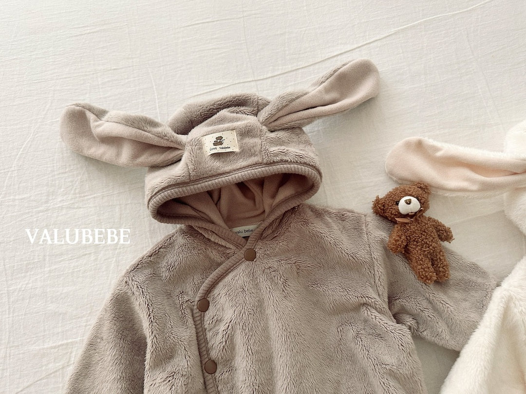 [valubebe] Rabbit fleece jacket