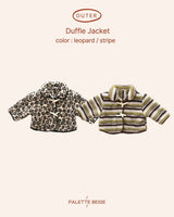 [PALETTE BEIGE] Duffle jacket