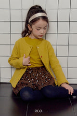 [ROA] Winter ribbed cardigan
