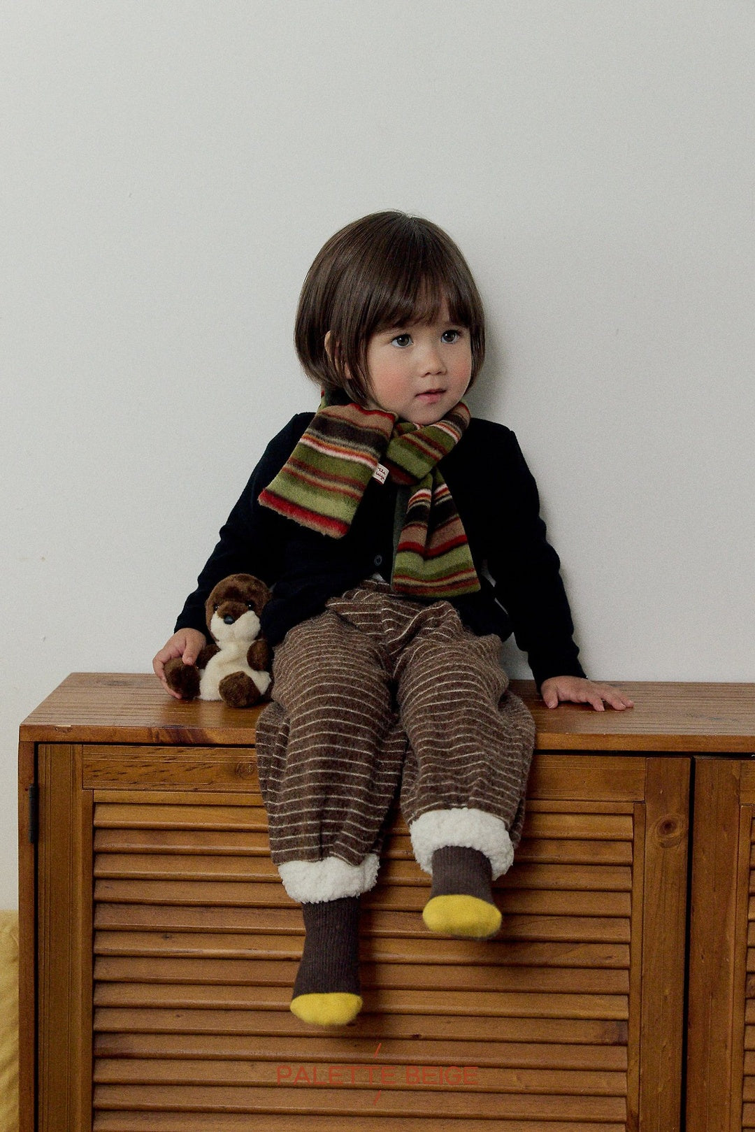 [PALETTE BEIGE] Slim cardigan