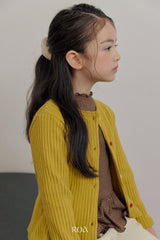 [ROA] Winter ribbed cardigan