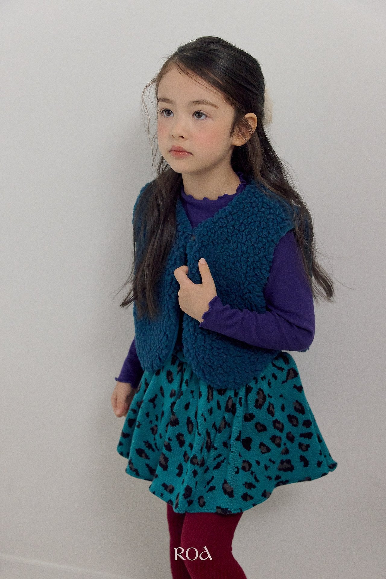[ROA] Lolly fleece vest