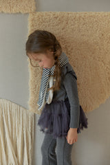 [berryberry] Stripe rib muffler