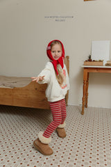 [Melikey] Rudolf stripe leggings