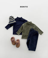 [BONITO] 1+1 highneck tops