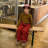 [BLACK BEAN] Post line pants