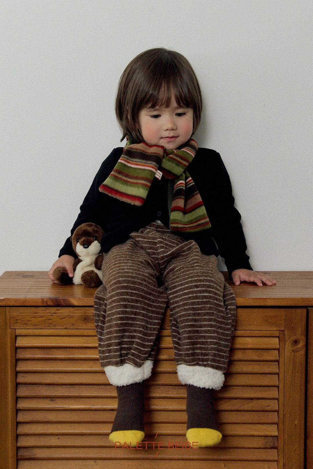 [PALETTE BEIGE] Slim cardigan