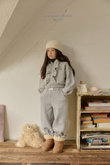 [Melikey] Juju frill hood zip-up