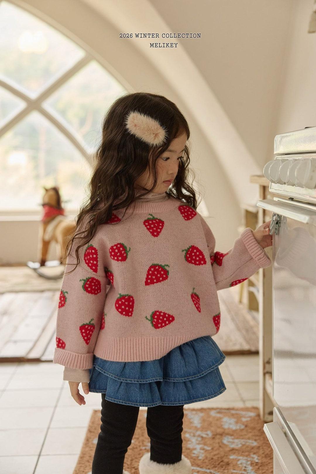 [Melikey] Strawberry knit