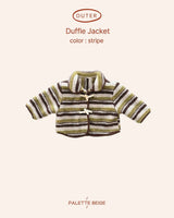 [PALETTE BEIGE] Duffle jacket