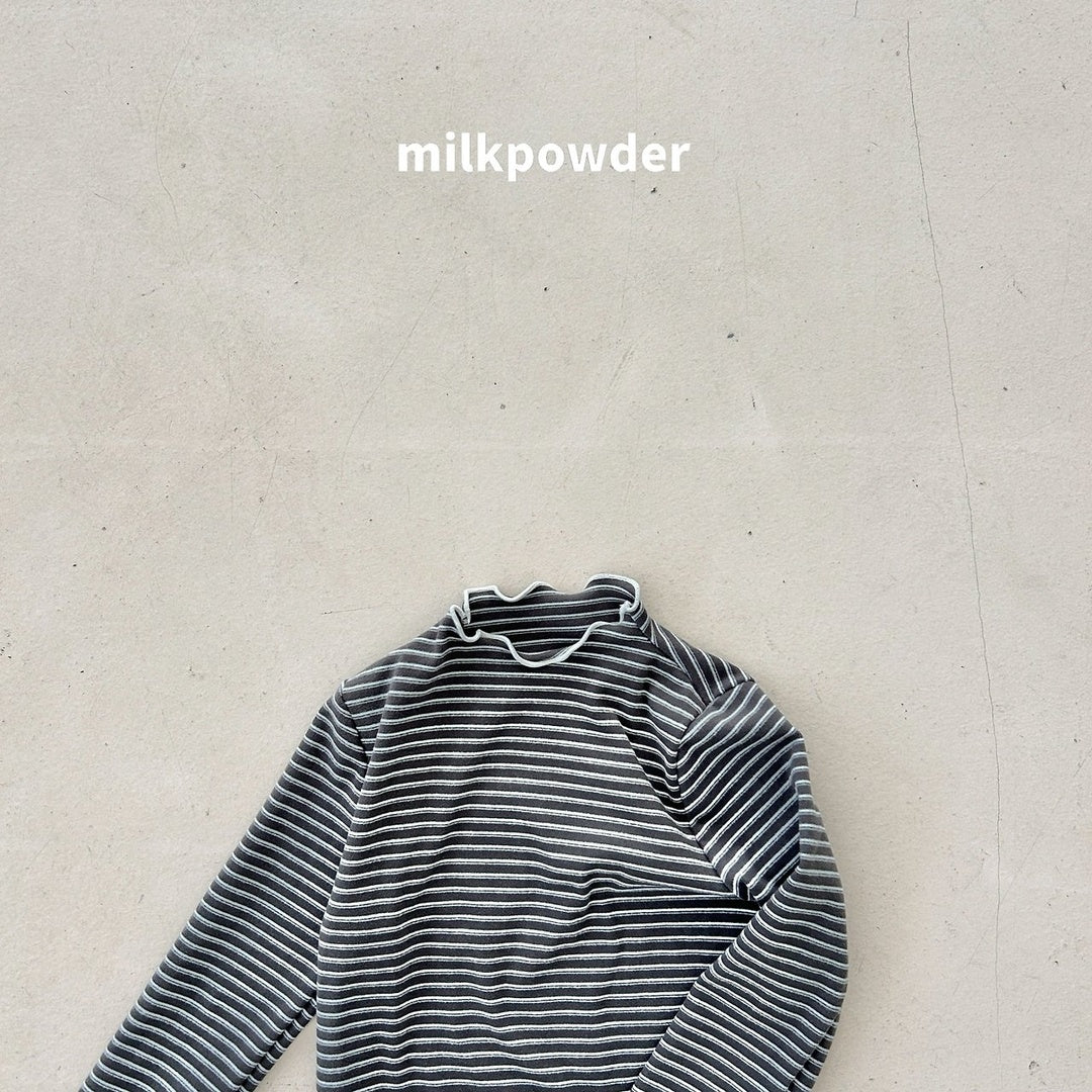 [milk powder] Oreo stripe mellow tee