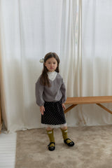 [berryberry] Label knee socks