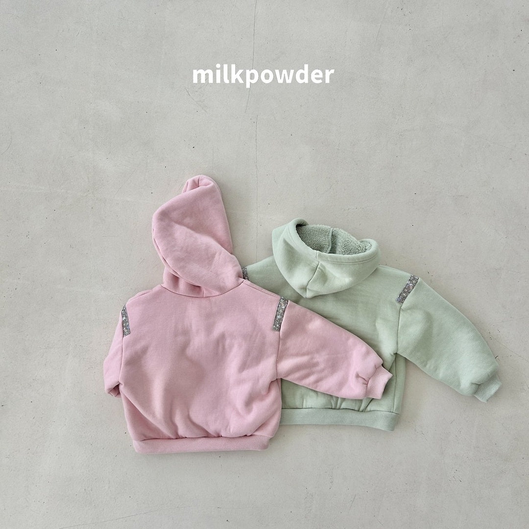[milk powder] Melona hood tee