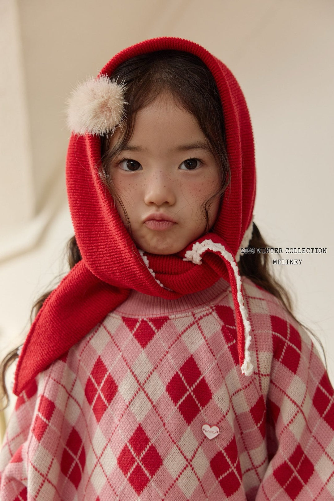 [Melikey] Square kint scarf