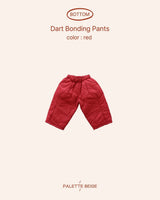 [PALETTE BEIGE] Dart bonding pants