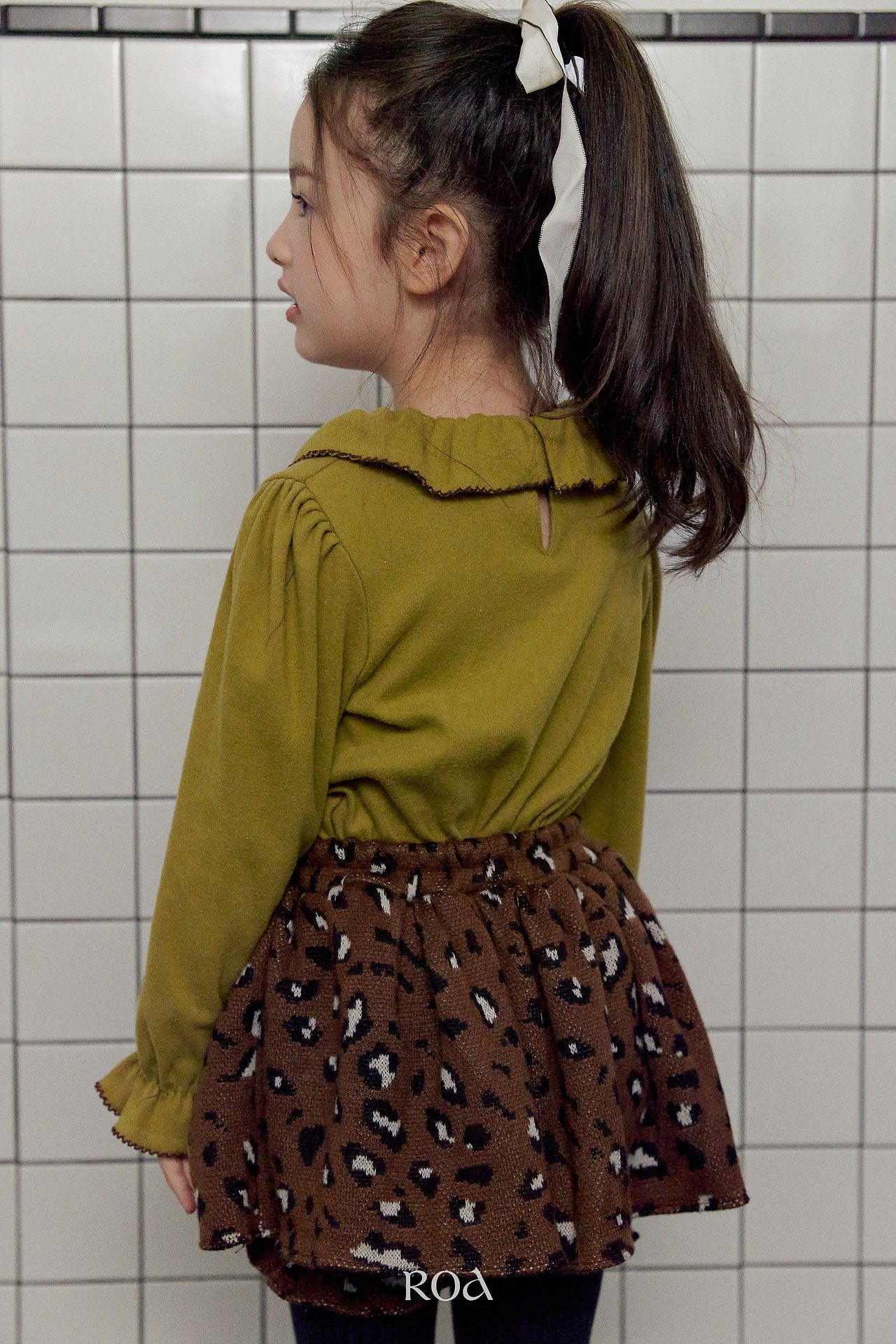 [ROA] Flat puff collar tops