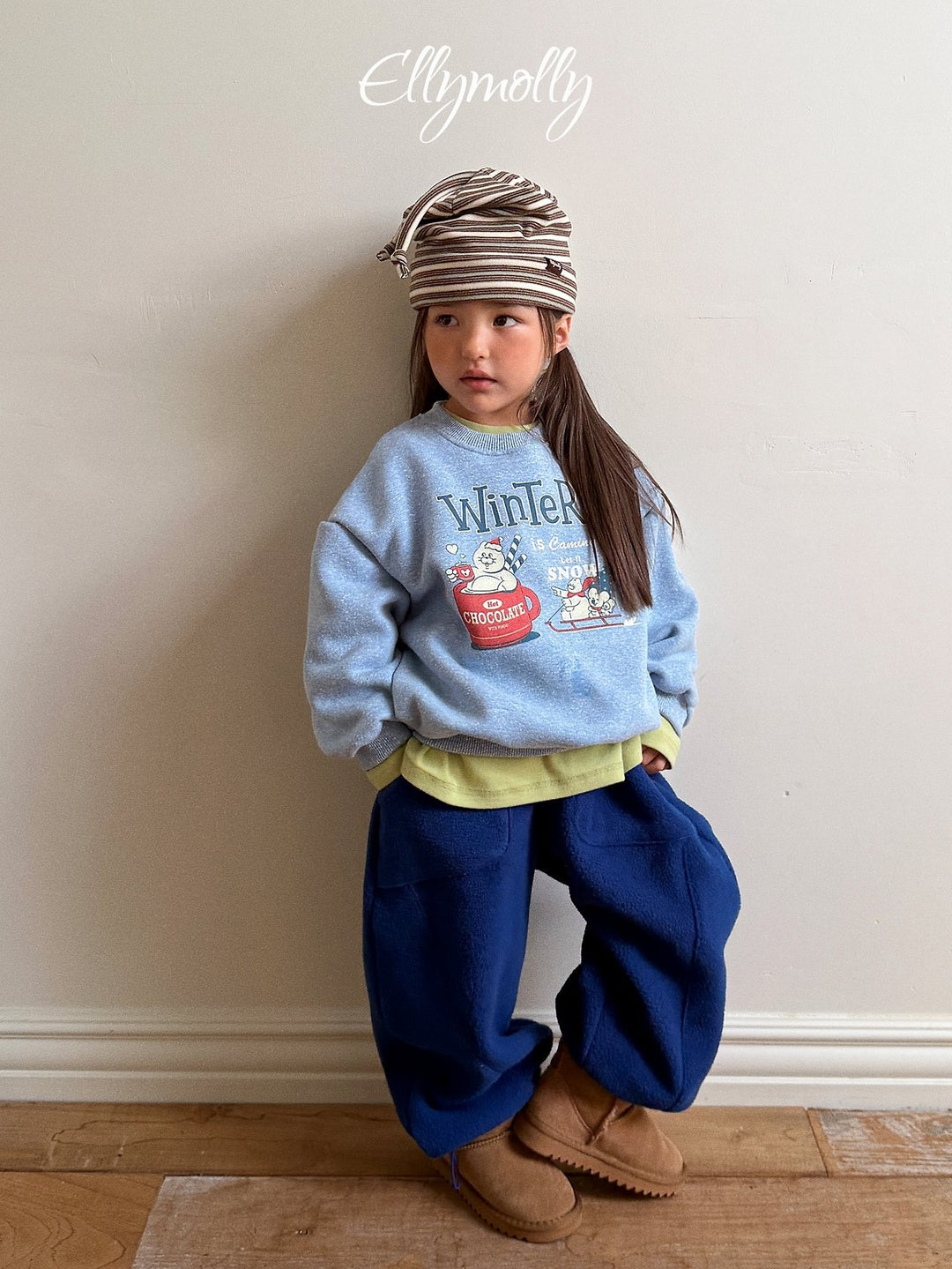 [ELLY MOLLY] Pony winter beanie