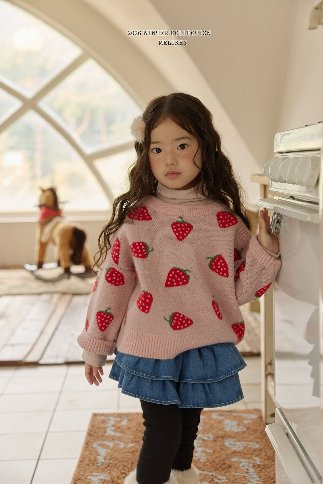 [Melikey] Strawberry knit