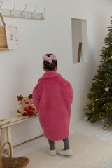 [berryberry] Fluffy toggle coat