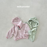 [milk powder] Melona hood tee