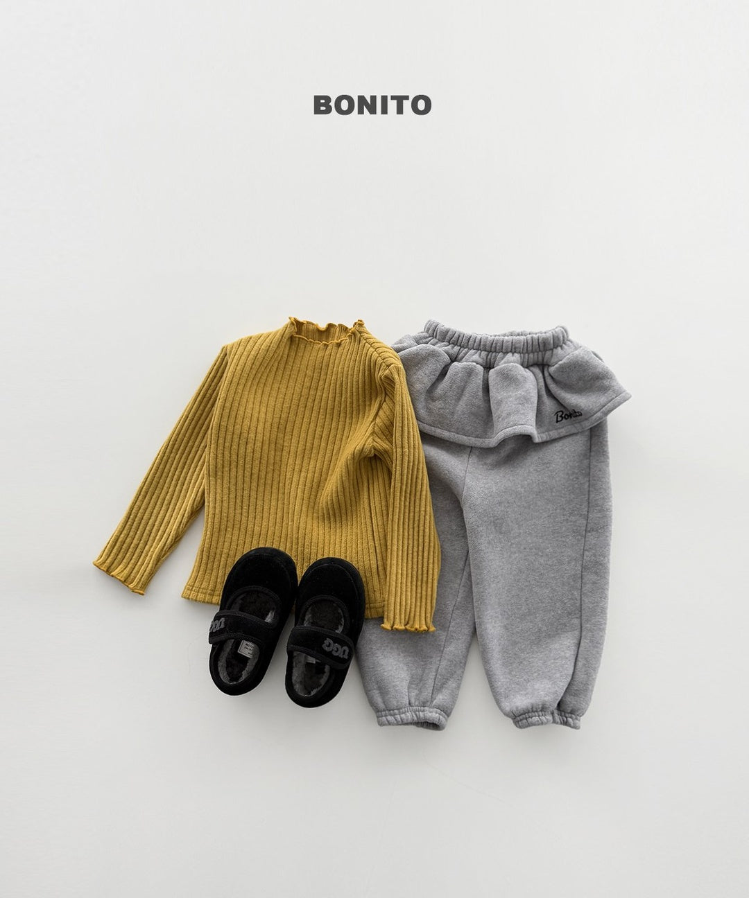 [BONITO] Rib mellow tee