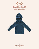 [PALETTE BEIGE] Bebe slim hood tee